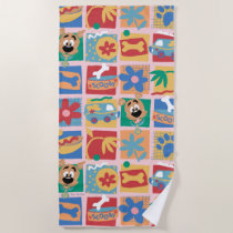 Scooby-Doo | Fun Baby Pattern Beach Towel