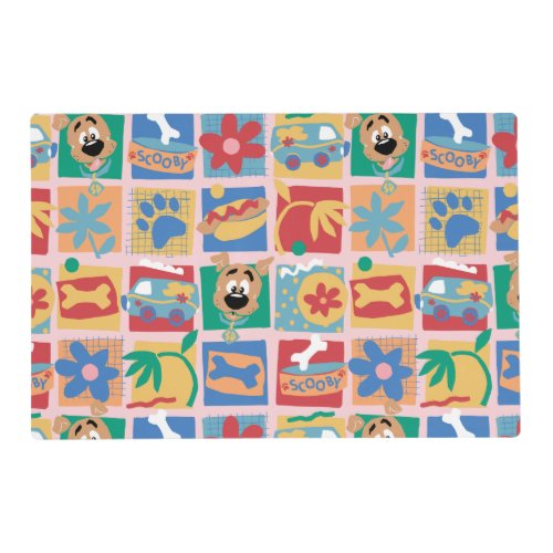Scooby_Doo  Fun Baby Pattern Placemat