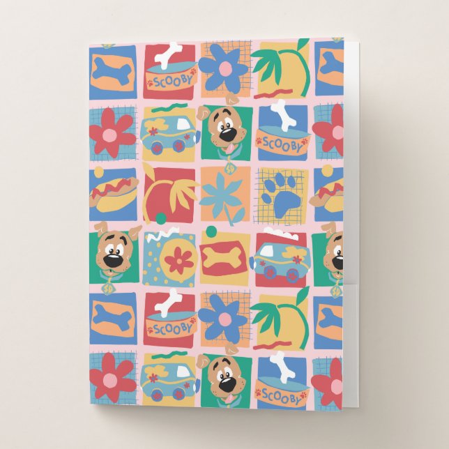 Scooby-Doo | Fun Baby Pattern Pocket Folder (Front)