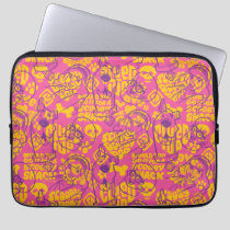 Scooby-Doo | Funky Flower Pattern Laptop Sleeve