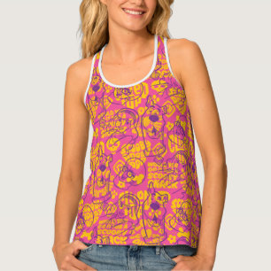 Scooby-Doo   Funky Flower Pattern Tank Top