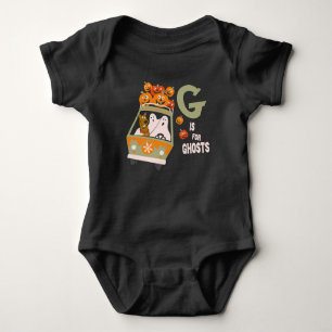 Scooby-Doo G is for Ghosts Baby Bodysuit