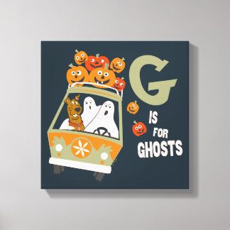 Scooby-Doo | G is for Ghosts Canvas Print