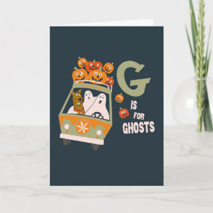 Scooby-Doo   G is for Ghosts Card