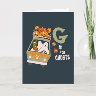 Scooby-Doo | G is for Ghosts Card