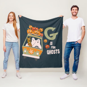 Scooby-Doo   G is for Ghosts Fleece Blanket