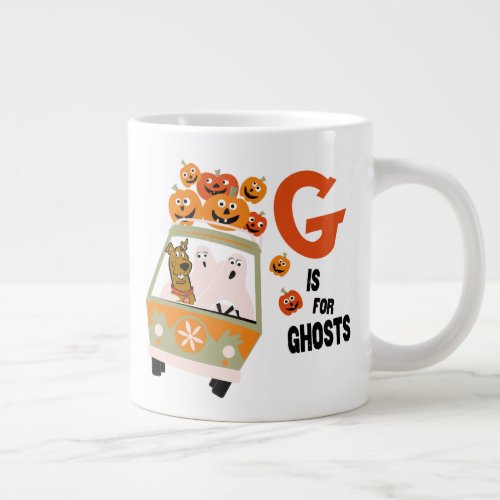 Scooby_Doo  G is for Ghosts Giant Coffee Mug