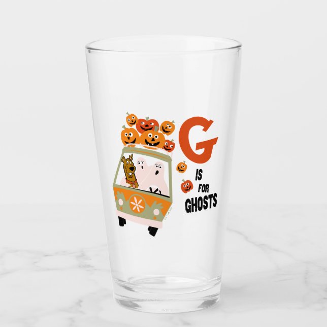 Scooby-Doo | G is for Ghosts Glass (Front)