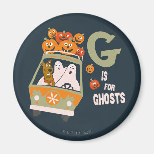 Scooby-Doo G is for Ghosts Magnet