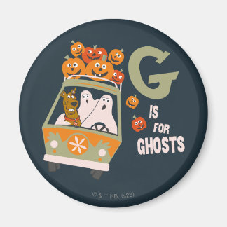Scooby-Doo | G is for Ghosts Magnet