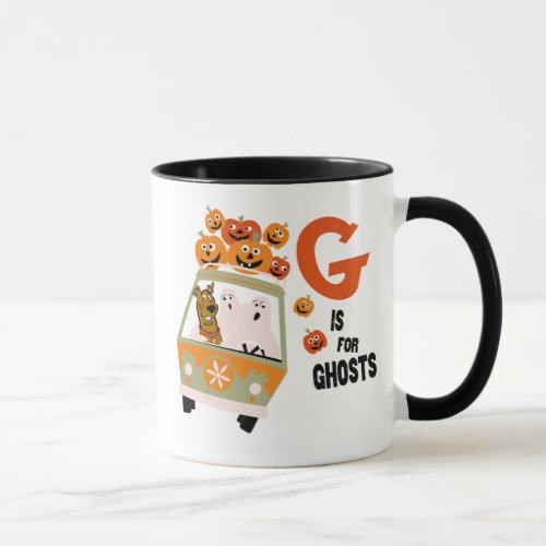 Scooby_Doo  G is for Ghosts Mug