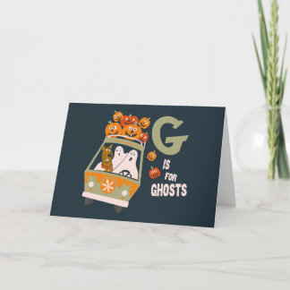 Scooby-Doo | G is for Ghosts Note Card