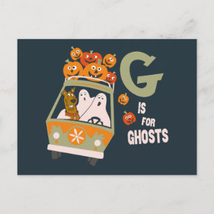 Scooby-Doo G is for Ghosts Postcard