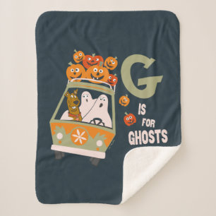 Scooby-Doo   G is for Ghosts Sherpa Blanket