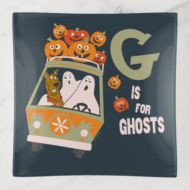 Scooby-Doo | G is for Ghosts Trinket Tray (Front)