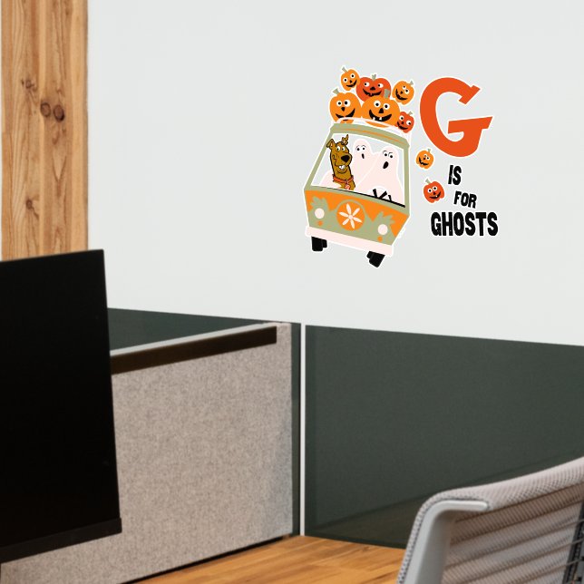 Scooby-Doo | G is for Ghosts Wall Decal (Office 2)