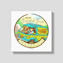 Scooby-Doo | Gang Driving Through "Crystal Cove" Canvas Print