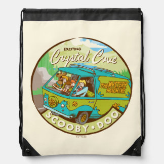 Scooby-Doo | Gang Driving Through "Crystal Cove" Drawstring Bag