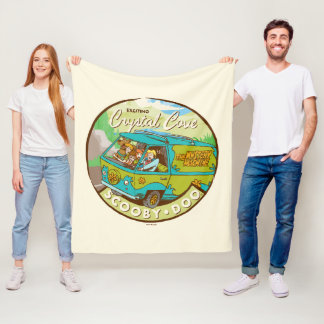 Scooby-Doo | Gang Driving Through "Crystal Cove" Fleece Blanket