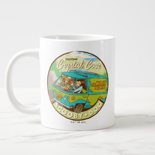 Scooby_Doo  Gang Driving Through Crystal Cove Giant Coffee Mug