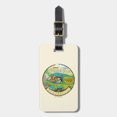 Scooby_Doo  Gang Driving Through Crystal Cove Luggage Tag