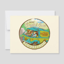 Scooby-Doo | Gang Driving Through "Crystal Cove" Note Card