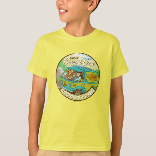 Scooby_Doo  Gang Driving Through Crystal Cove T_Shirt