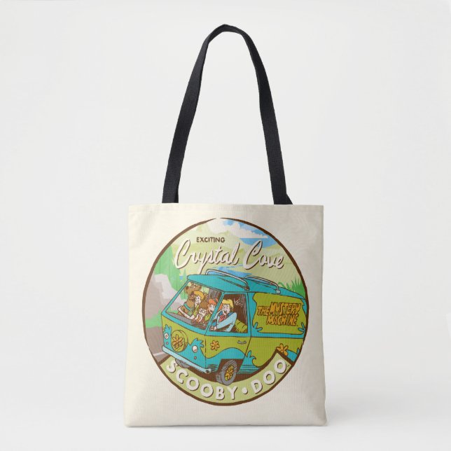 Scooby-Doo | Gang Driving Through "Crystal Cove" Tote Bag (Front)