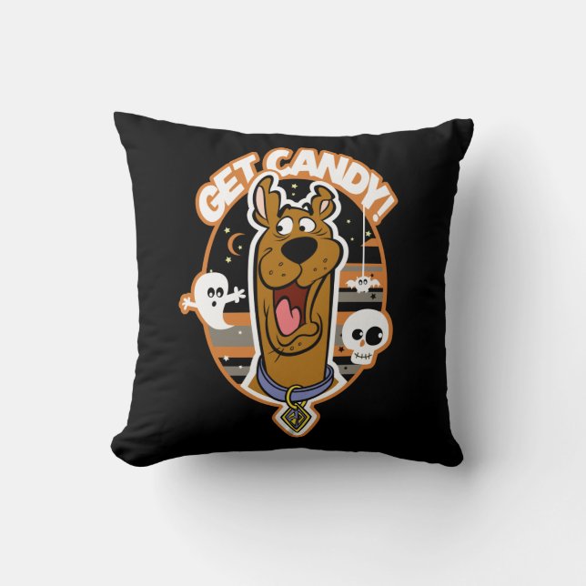 Scooby-Doo | Get Candy! Throw Pillow (Front)