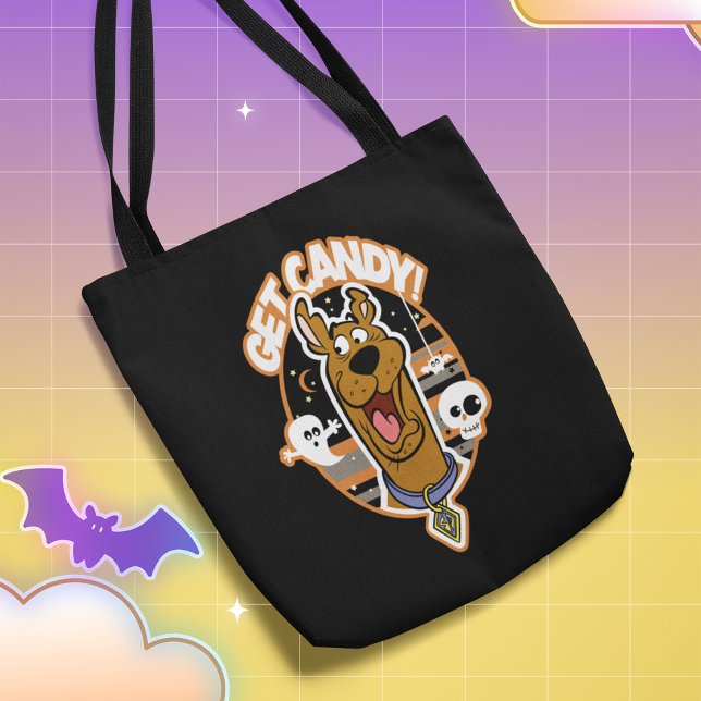Scooby-Doo | Get Candy! Tote Bag (Tote on Halloween background)