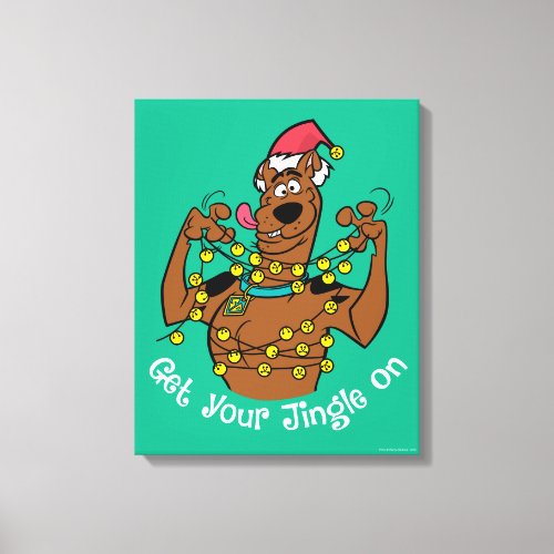 Scooby_Doo Get Your Jingle On Canvas Print