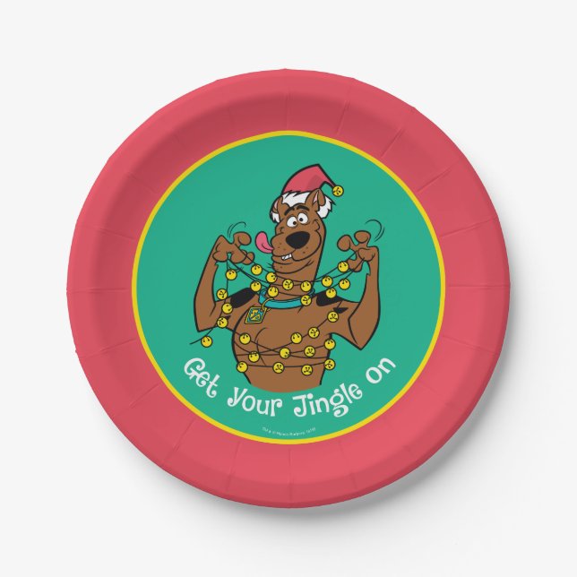 Scooby-Doo "Get Your Jingle On" Paper Plates (Front)