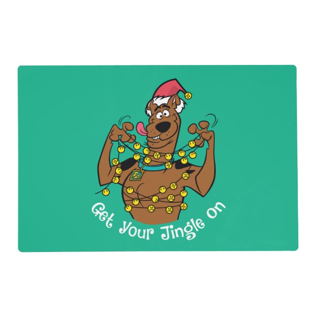 Scooby-Doo "Get Your Jingle On" Placemat (Front)