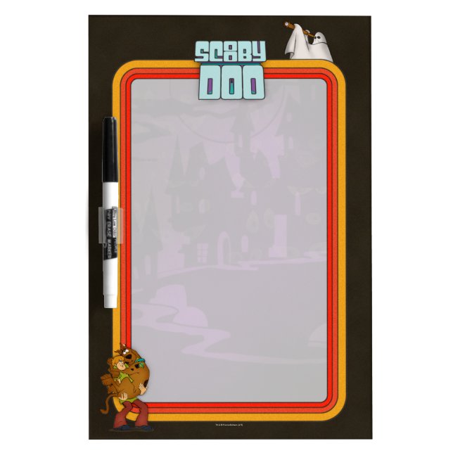 Scooby-Doo | Ghost Looking for Shaggy & Scooby Dry Erase Board (Front)