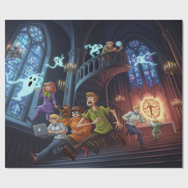 Scooby-Doo: Gothic Gateway Gift Wrap (Flat)