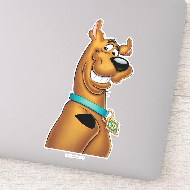 Scooby-Doo Grin Sticker (Detail)
