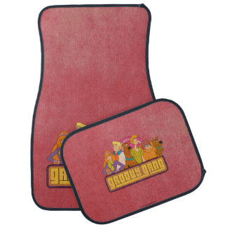 Scooby-Doo | "Groovy Gang" Retro Cartoon Graphic Car Mat