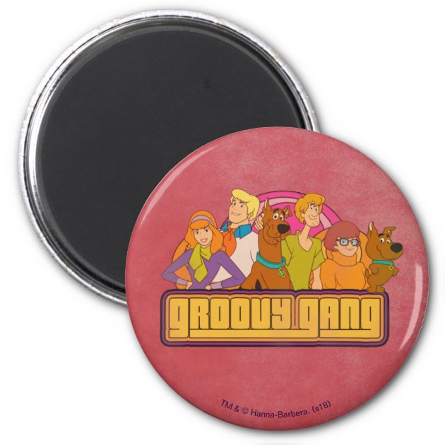 Scooby Doo & The Gang Cartoon Sticker or Magnet 