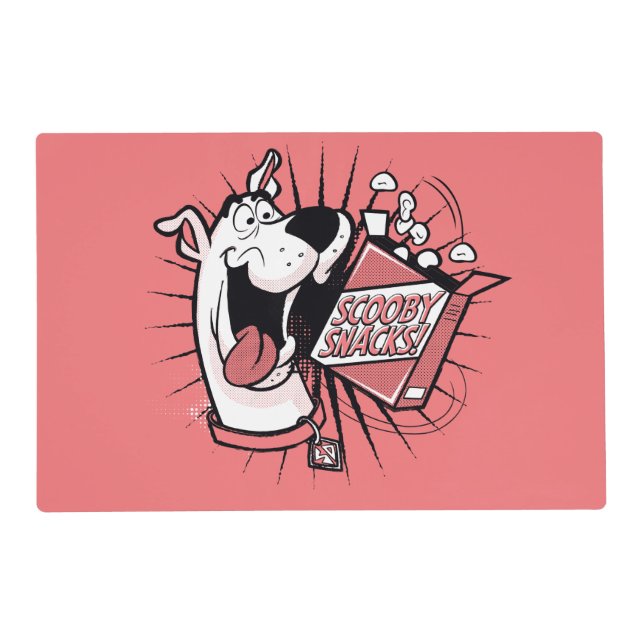 Scooby-Doo Halftone Scooby Snacks Placemat (Front)