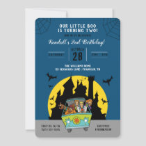 Scooby-Doo | Halloween 2nd Birthday Invitation