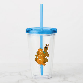 Scooby-Doo | Halloween Jack-O-Lantern Acrylic Tumbler
