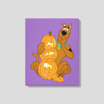 Scooby-Doo | Halloween Jack-O-Lantern Canvas Print