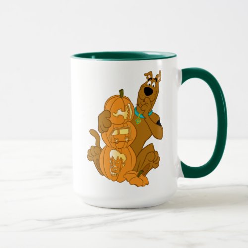 Scooby_Doo  Halloween Jack_O_Lantern Mug