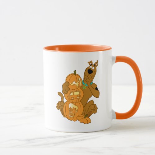 Scooby_Doo  Halloween Jack_O_Lantern Mug