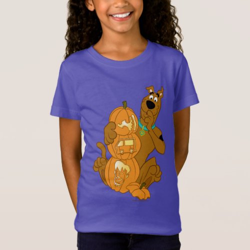 Scooby_Doo  Halloween Jack_O_Lantern T_Shirt