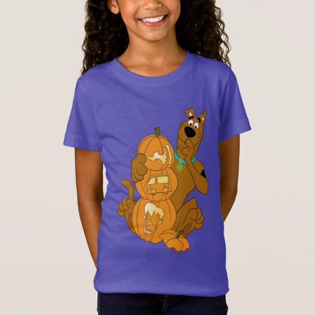 Scooby-Doo | Halloween Jack-O-Lantern T-Shirt (Front)