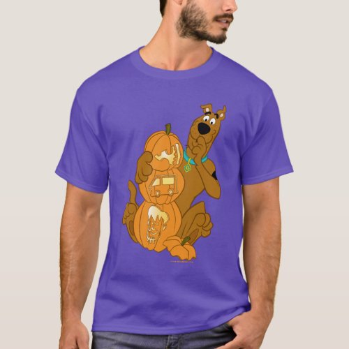 Scooby_Doo  Halloween Jack_O_Lantern T_Shirt