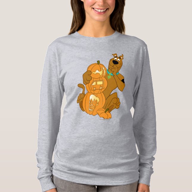 Scooby-Doo | Halloween Jack-O-Lantern T-Shirt (Front)