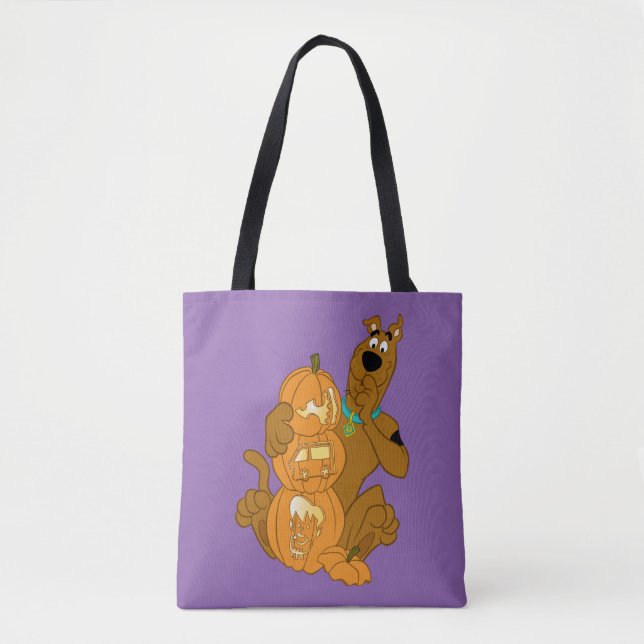 Scooby-Doo | Halloween Jack-O-Lantern Tote Bag (Front)