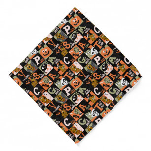 Scooby-Doo Halloween Pattern Bandana
